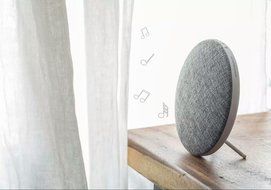 Remax RB-M9 Desktop Fabrics Bluetooth Speaker Portable Audio Player Music Sound Box Bluetooth V4.1 Black Color