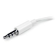 StarTech.com Headset adapter for headsets with separate headphone / microphone plugs - 3.5mm 4 position to 2x... N10