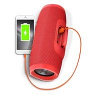 JBL Charge 3 Waterproof Portable Bluetooth Speaker - Pair (Black/Red) N9