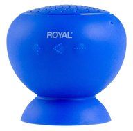 Royal BT10 Splash Resistant Suction Cup BLUE Bluetooth Speaker Stick N2
