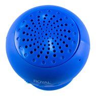 Royal BT10 Splash Resistant Suction Cup BLUE Bluetooth Speaker Stick N3