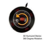 SainSonic SS-01 Portable Wireless Bluetooth Floating Levitating Maglev Speaker (Black) N2