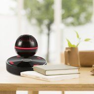 SainSonic SS-01 Portable Wireless Bluetooth Floating Levitating Maglev Speaker (Black) N4