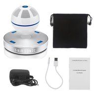 SainSonic SS-01 Portable Wireless Bluetooth Floating Levitating Maglev Speaker (Black) N6