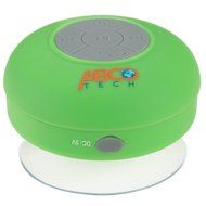 Abco Tech Water Resistant Wireless Bluetooth Shower Speaker with Suction Cup and Hands-Free Speakerphone, Aqua N13