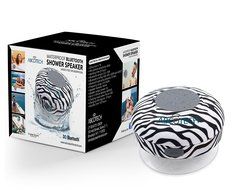 Abco Tech Water Resistant Wireless Bluetooth Shower Speaker with Suction Cup and Hands-Free Speakerphone, Aqua N31