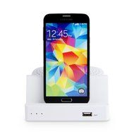 Kmashi K-902 Stereo Wireless Bluetooth Speaker with Charging Cradle Dock with Built-in 2000mah Rechargeable Extended... N7