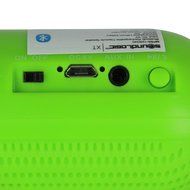 SoundLogic XT Rechargeable Wireless Bluetooth Mini Pill Capsule Speaker, Green N3
