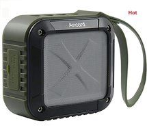 Portable Wireless Bluetooth Speakers With FM Radio by Ancord,Enhanced Bass &amp; Built-In Microphone 12 Hour Rechargeable...