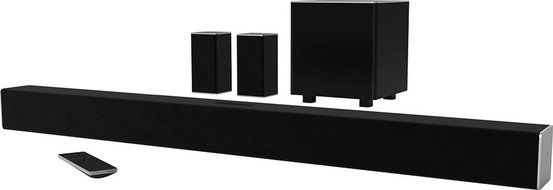 Home Theater Speaker Systems With Subwoofer Soundbar Speaker System 5.1 Channel Black Wi-Fi Bluetooth 4.0 Interface... N2
