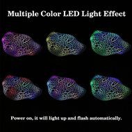 Tuohai Portable Devil Rays Smart Wireless Bluetooth Speaker with Dynamic LED Lights Support TF Card for iPhone... N3