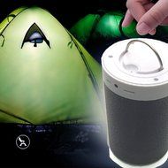 LarKoo Portable Wireless Bluetooth Speakers MP3 Players Audio withe color changing LED Night Light Atmosphere... N8