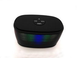 Creative Fun Spectrum Wireless Bluetooth Speaker with FM-radio, TF Card, USB Drive, Microphone, Works for iPhone... N6