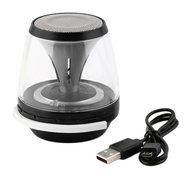 Bluetooth Speaker with Lights, FeBite Portable Wireless Speaker with Night Light, FM Radio, Built-in 3.5mm AUX... N6