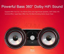 Powerful Bass Stereo Wireless Bluetooth Speaker Play Touch Control N5