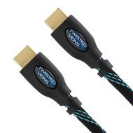 Twisted Veins 6ft High Speed HDMI 3 Pack (includes Three 6' cables, Right Angle Adapter, Velcro Ties) - Latest... N5