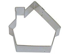 R&amp;M Gingerbread House 3&quot; Cookie Cutter in Durable, Economical, Tinplated Steel