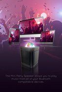 ART+SOUND AR613 Bluetooth LED Speaker With Lights, Wireless &amp; Portable N2