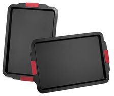 Elite Bakeware 2 Piece Extra Large NonStick Baking Pans Set - Cookie Sheets - Baking Sheets - Extra Large Non... N2