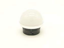 RiiYA Night Glow Portable Bluetooth Speaker with 4 LED Lights and Build in Microphone - Black N4