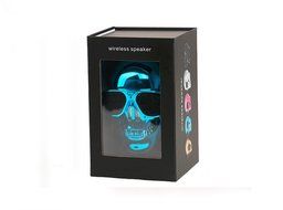 Generic Skull Head Shape Portable Wireless Bluetooth Speaker for Desktop PC/Laptop Notebook/Mobile Phone/MP3/MP4... N12