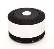 Portable My Vision Bluetooth Mini Speaker for Iphone / Galaxy Metal Silver