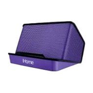 iHome iHM27 Speaker System - Purple - USB