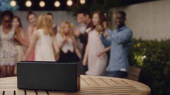 Sony SRSX77 Powerful Portable Wi-Fi &amp; Bluetooth Speaker, (Black) N4