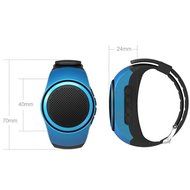 Bluetooth Speaker Watch,Show Wish Multifunctional Bluetooth Speaker Watch with FM Radio and Hands Free Microphone... N13