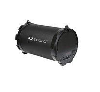 Supersonic IQ-1328BT Rechargeable Speaker with FM/USB/SD/AUX IN/LED Display/Bluetooth - BLACK