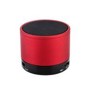 Besiva Ultra Portable Wireless Speaker, Enhanced Bass (Red)