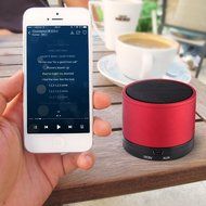 Besiva Ultra Portable Wireless Speaker, Enhanced Bass (Red) N3