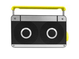 AXESS SPBT1063BL Mini Bluetooth Speaker with Hands-Free Calling and Built-In Rechargeable Battery in Blue N9