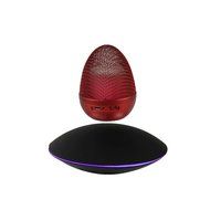 Aolyty Portable Wireless Floating Levitation Bluetooth Speaker Ellipse Egg Shape White N5