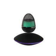 Aolyty Portable Wireless Floating Levitation Bluetooth Speaker Ellipse Egg Shape White N6