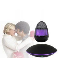 Aolyty Portable Wireless Floating Levitation Bluetooth Speaker Ellipse Egg Shape White N7