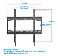Mounting Dream MD2361-K TV Wall Mount Bracket for Most 26-55 Inch LED, LCD and Plasma TVs up to VESA 400 x 400mm... N3