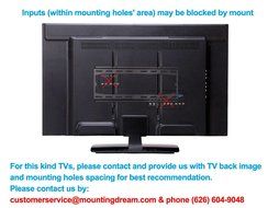 Mounting Dream MD2361-K TV Wall Mount Bracket for Most 26-55 Inch LED, LCD and Plasma TVs up to VESA 400 x 400mm... N6