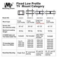 Mounting Dream MD2361-K TV Wall Mount Bracket for Most 26-55 Inch LED, LCD and Plasma TVs up to VESA 400 x 400mm... N7