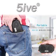 5ive Sport Rugged Outdoor &amp; Shower Bluetooth 4.0 Speaker Portable Stereo IP65 Waterproof Speaker with Built-in... N7