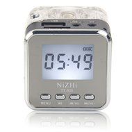 Black Mini Multimedia Speaker LCD MP3 FM Radio for MP3 US TT-028