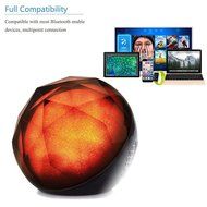 VersionTech MagicBox Bluetooth Portable Wireless Speakers, Bluetooth Speakers with Enhanced Bass, Cool LED Lights... N5