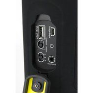 SCOSCHE boomBOTTLE+ Rugged Waterproof Wireless Bluetooth Speaker (Black/Gold) N2