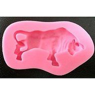 Party Supplies 3D Bull Sugar Fondant Mold Cake Decorating Mould Silicone Bullfighting Mold For Cake Chocolate N2