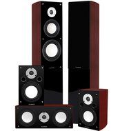 Fluance XL5HTB High Performance 5.0 Surround Sound Home Theater Speaker System Including Three-way Floorstanding...
