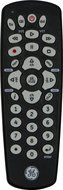 GE 3-Device Universal Remote, Black, 24991