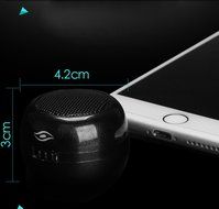 Muangan X2 Mini Portable Direct Plug-in Mobile Phone General Computer Speakers (Black) N3