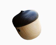 Mini Wooden Nut Shape Wireless Bluetooth Speaker Portable Outdoor Loudspeaker For iphone Samsumg LG N3