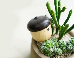 Mini Wooden Nut Shape Wireless Bluetooth Speaker Portable Outdoor Loudspeaker For iphone Samsumg LG N4