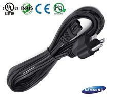 iMBAPrice iMBA-F8S-10BK Power Cord for most Two Prong Samsung TV Models (10 Feet)